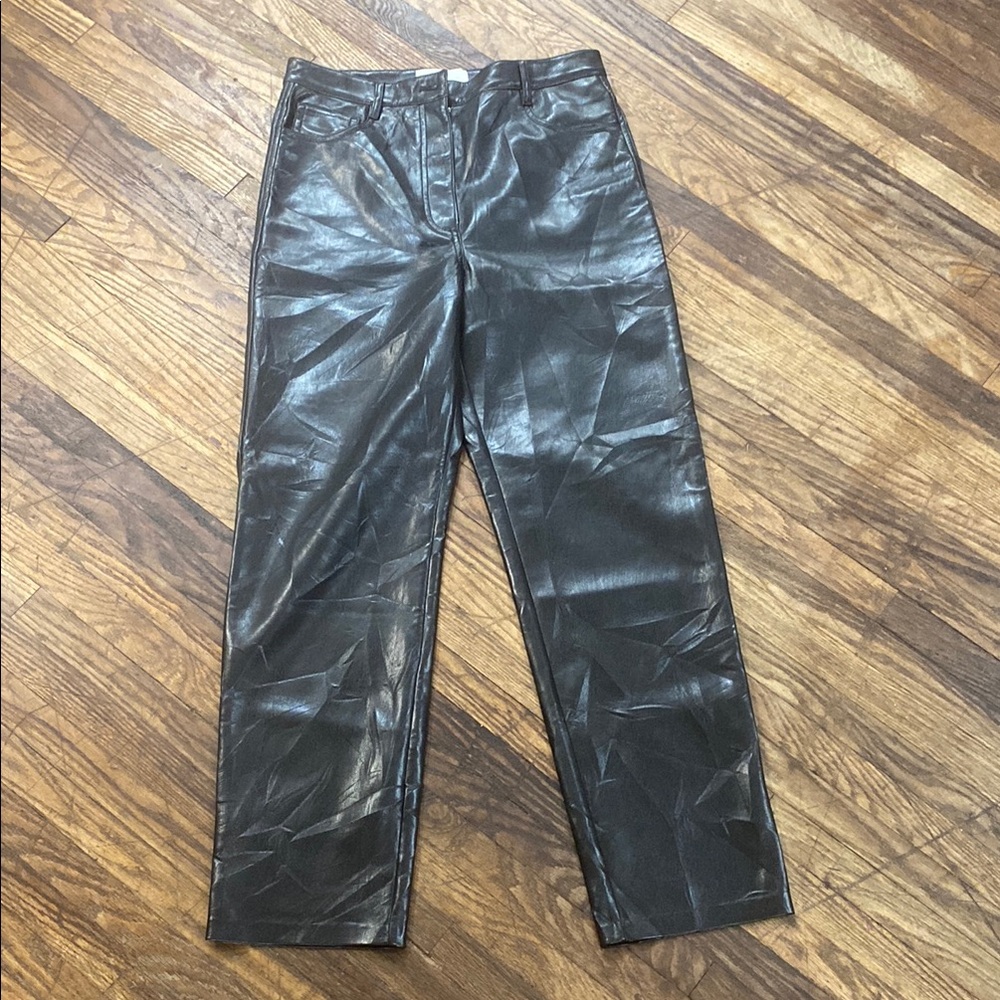 Black Leather Pants